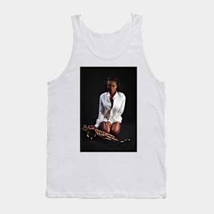 Beauty with Sax Tank Top